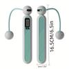 Cordless Electronic Skipping Rope Speed Skipping Counter Gym Fitness Skipping Rope Noiseless Digital Jump Ropes with LCD Screen