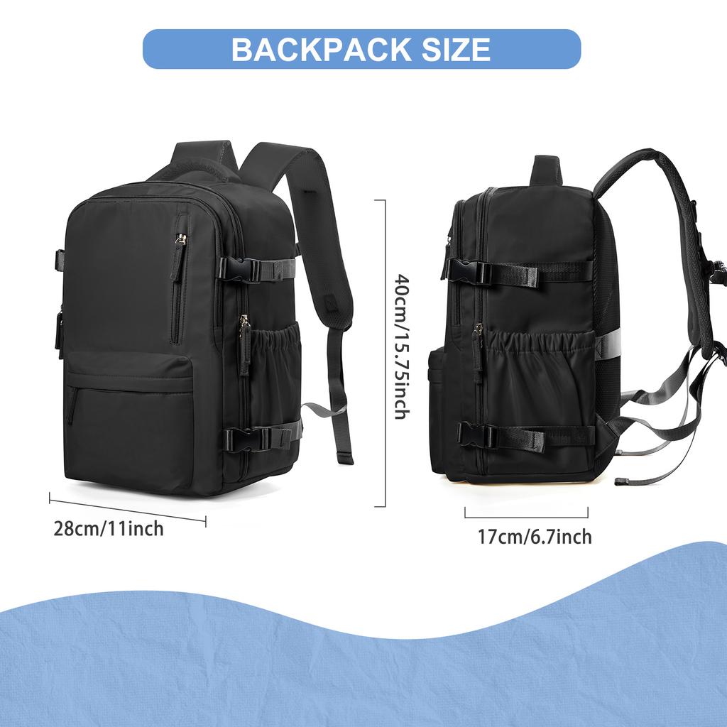 Cabin Airplane Travel Backpack 40X30X20, Hand Luggage Cabin Backpack Wizzair 40X30X20 Carry-Ons Men Women 15.6 Inch Laptop Bags