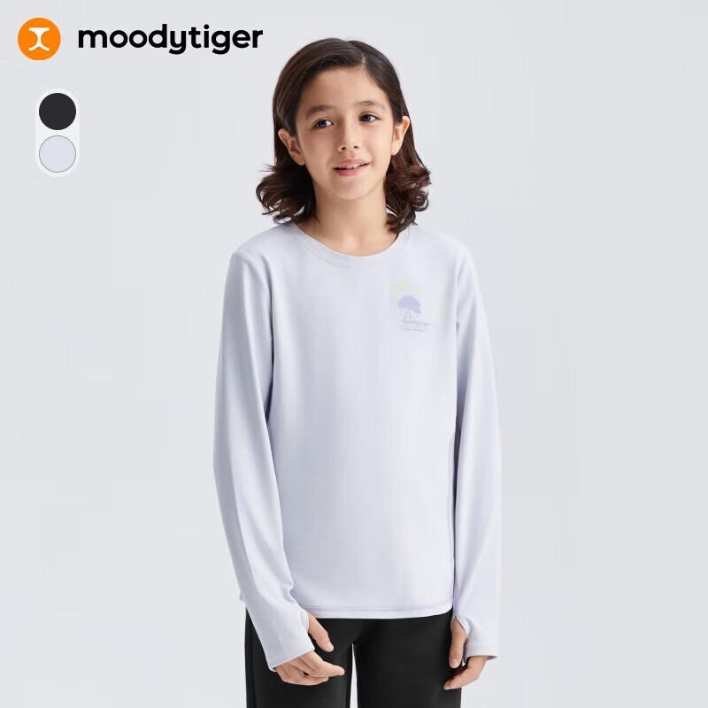 Moodytiger Boy s Moisture-Wicking Long Sleeve T-Shirt 150