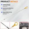 Car Engine Oil Level Dipstick Engine CJ5Z-6750-A For Lincoln Ford Escape Edge Explorer Focus Fusion Taurus 2013-2019 2.0L/2.3L