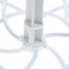 White Plastic Garden Stackable Bonsai Climbing Frame Plant Cage Frame Plant Support Stand Climbing Vine Rack Gardening Supplies
