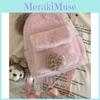 Cute Cartoon Duffy Bear Double Shoulder Bag For Girls And Teens Made Of Plush Material With Storage Capacity