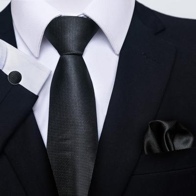 Herren Business Professionals Gestreifte Krawatte Hochzeitsanzug Accessoires Polyester Krawatte Männer