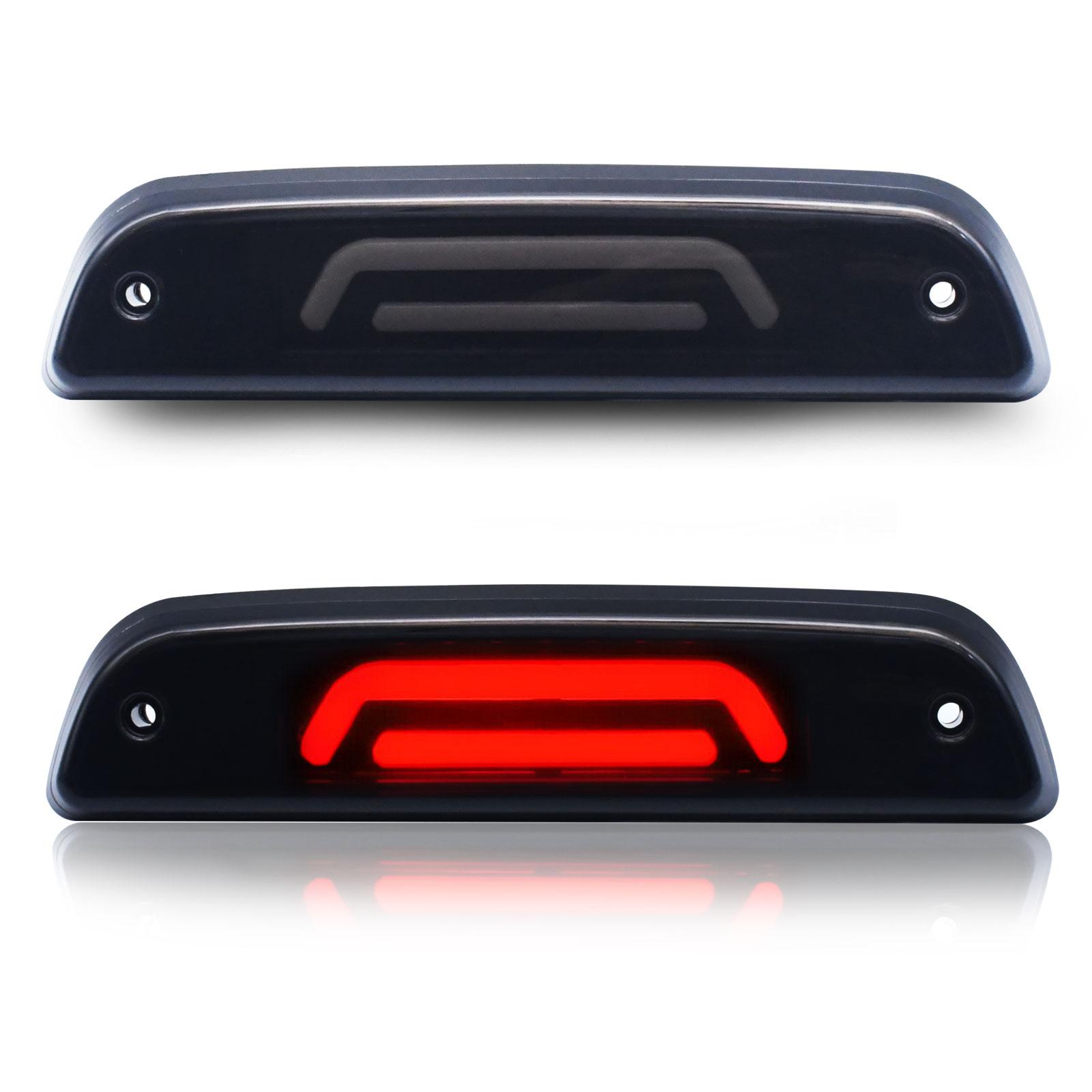 For Toyota Tacoma 1995-2017 Smoked LED 3rd Third Brake Light Reverse Cargo Light High Mount Pickup Taillight Rear Stop Lights A