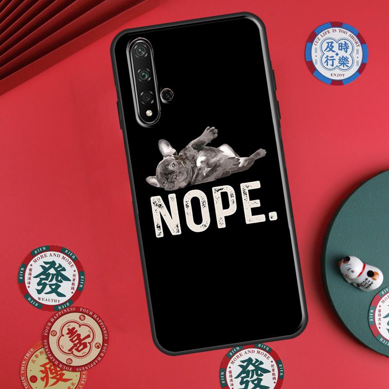 

French Bulldog Art For Huawei P30 P20 P40 Lite P60 Pro Nova 5T 12s 12i 11i Y90 Y70 Y60 Y61 Y91 Y72 9 10 SE Case Huawei Nova 9
