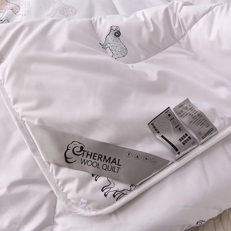 Grace Home Luxurious Lambswool Quilt