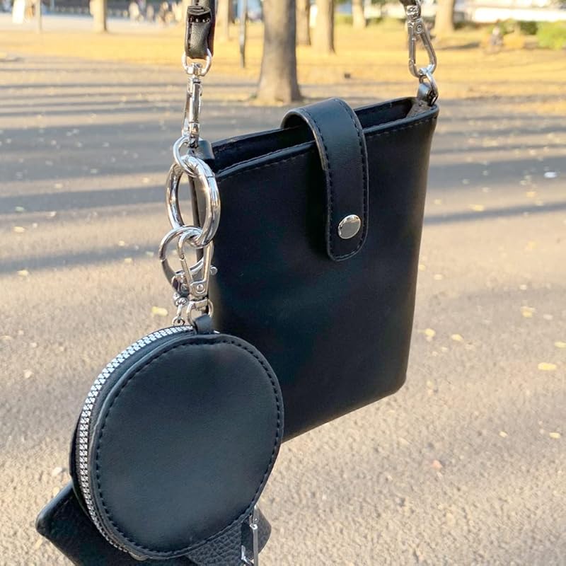 round carabiner round key ring 10 pieces back charm Connecting metal fittings back accessories outdoor silver small 3.6cm Wire 5mm x outer diameter