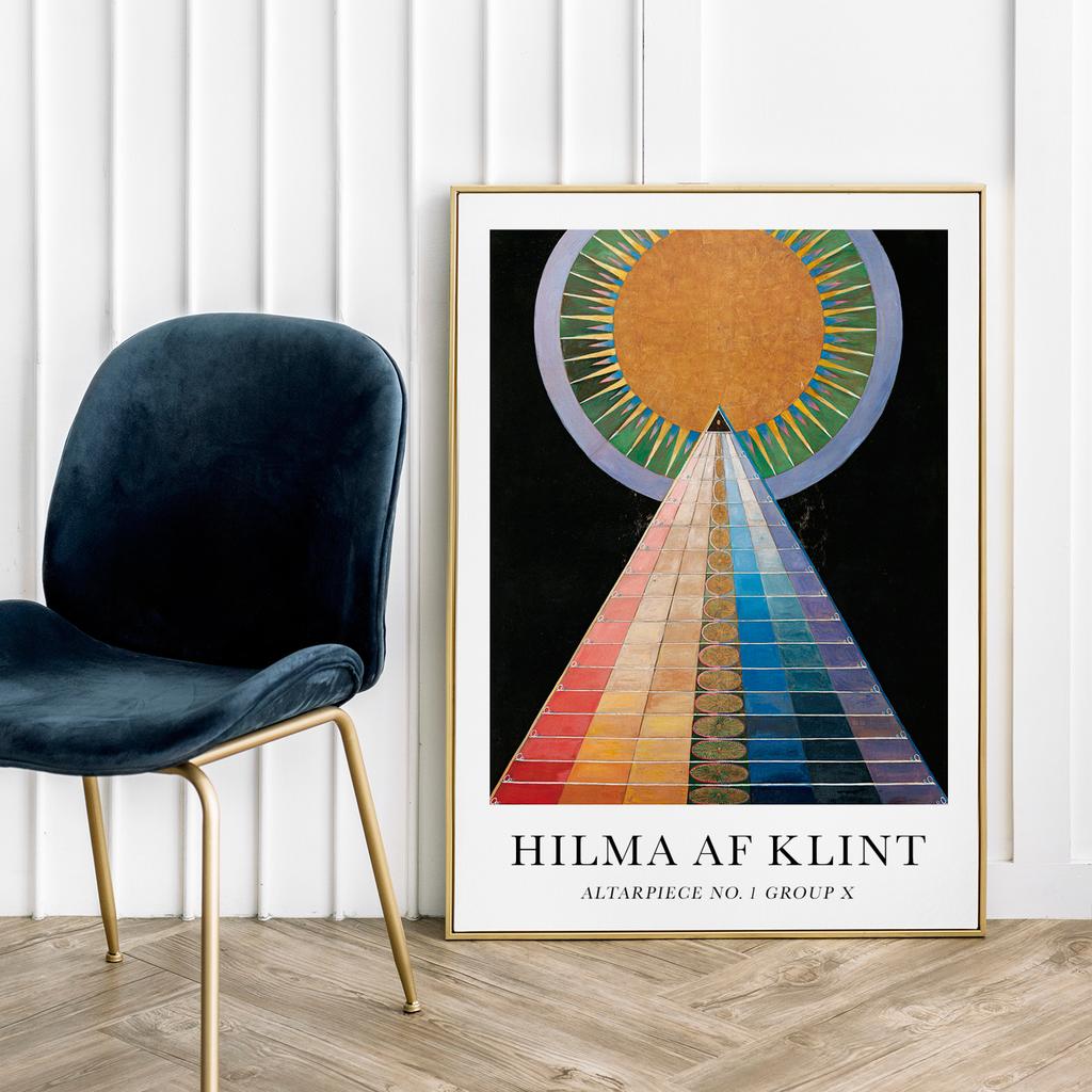 Poster Hilma Af Klint Pyramid