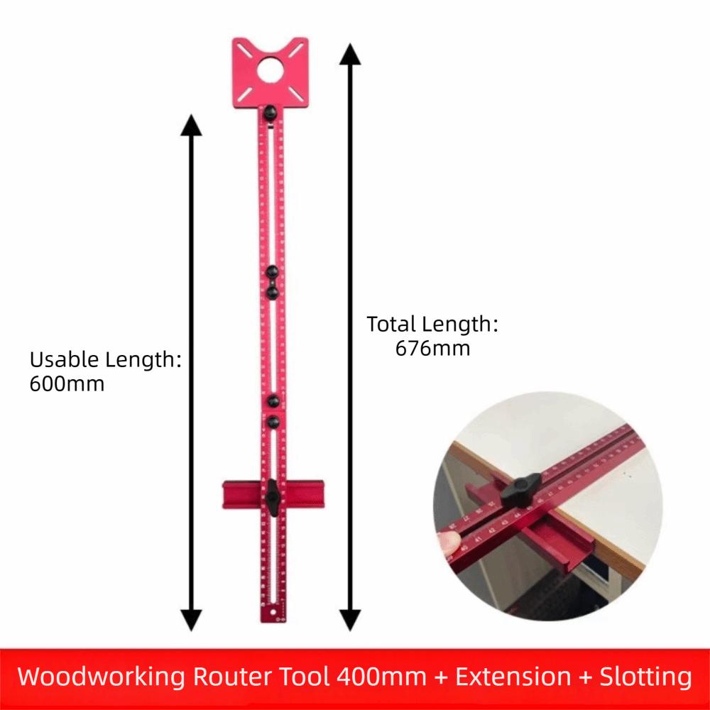 Aluminum Router Milling Bracket Universal Cabinet Hardware Jig Woodworking Benches