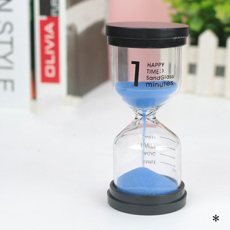 

1-минутный песочный таймер домашний настольный декоративный орнамент детский спальный воронкообразный игрушечный орнамент креативные подарки 1min синий