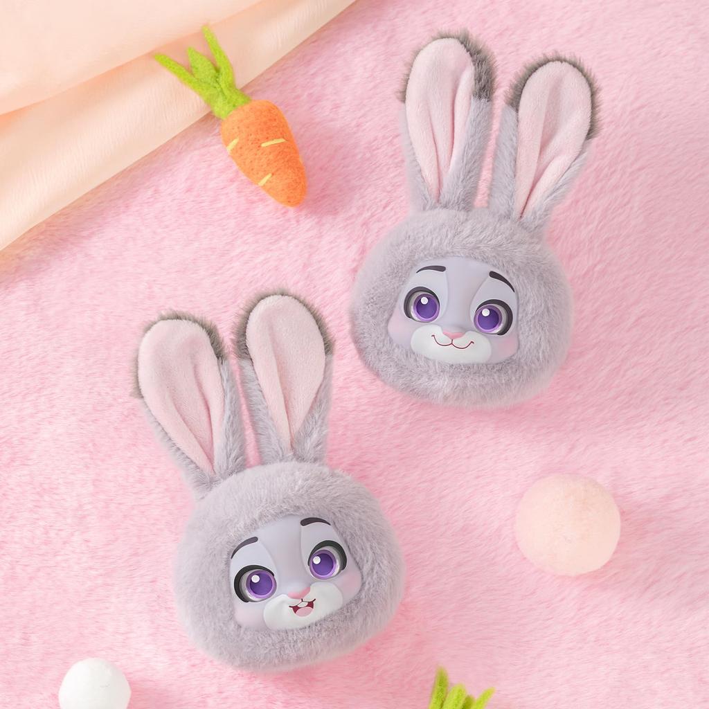 TOP TOY Disney Zootopia Expression Plush Soft Vinyl Series Box of Smartphone Grip Gachapon Blind Box Figure Plastic Model Premium Soft Vinyl Toy