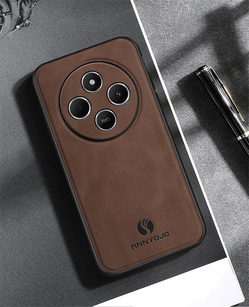 

Redmi14C 4G чехол роскошный кожаный чехол для Xiaomi Redmi 14C 14 C C14 4G магнитный держатель защитный чехол Redmy Readmi 14C 4G For Redmi 14C 4G