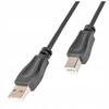 Kabel drukarkowy DIGITUS USB 2.0 A/M - B/M, 1,8m czarny