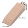 Beech Block Sandpaper Grinding Block Sanding Edge Polishing Tool New Leather Craft Tool  Gadget