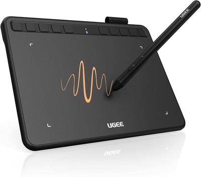 UGEE Pero Tablet Pero Tab S640 Tabule x 4 palce 10 klávesových zkratek 8192 úrovní tlaku pera Kreslení pera Bez nabíjení OTG adaptér V ceně