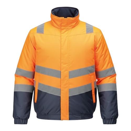Regatta Professional Mens Pro Classic Hi-Vis Bomber Jacket