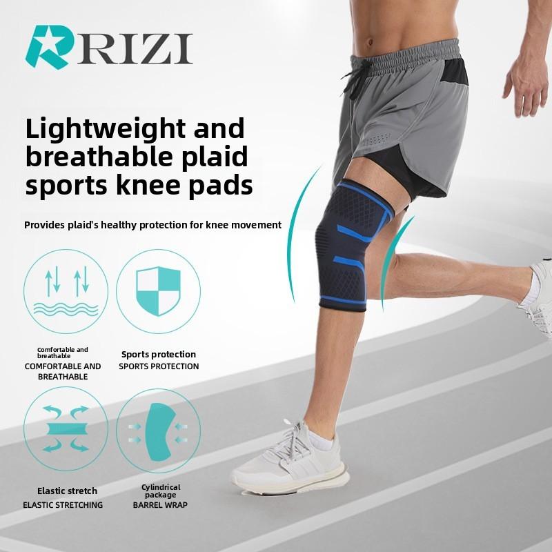 Unisex Knee Sleeves For Sports With Soft Polyester And Flexible Spandex For Running And Basketball