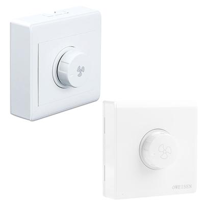 Adjustable Ceiling Fan Speed Control Switch Wall Button Dimmer Switch Electronics Mechanical Rotary On/Off Switch