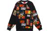 Li-Ning Sweatshirts Unisex Black Crew Neck Moderate Regular