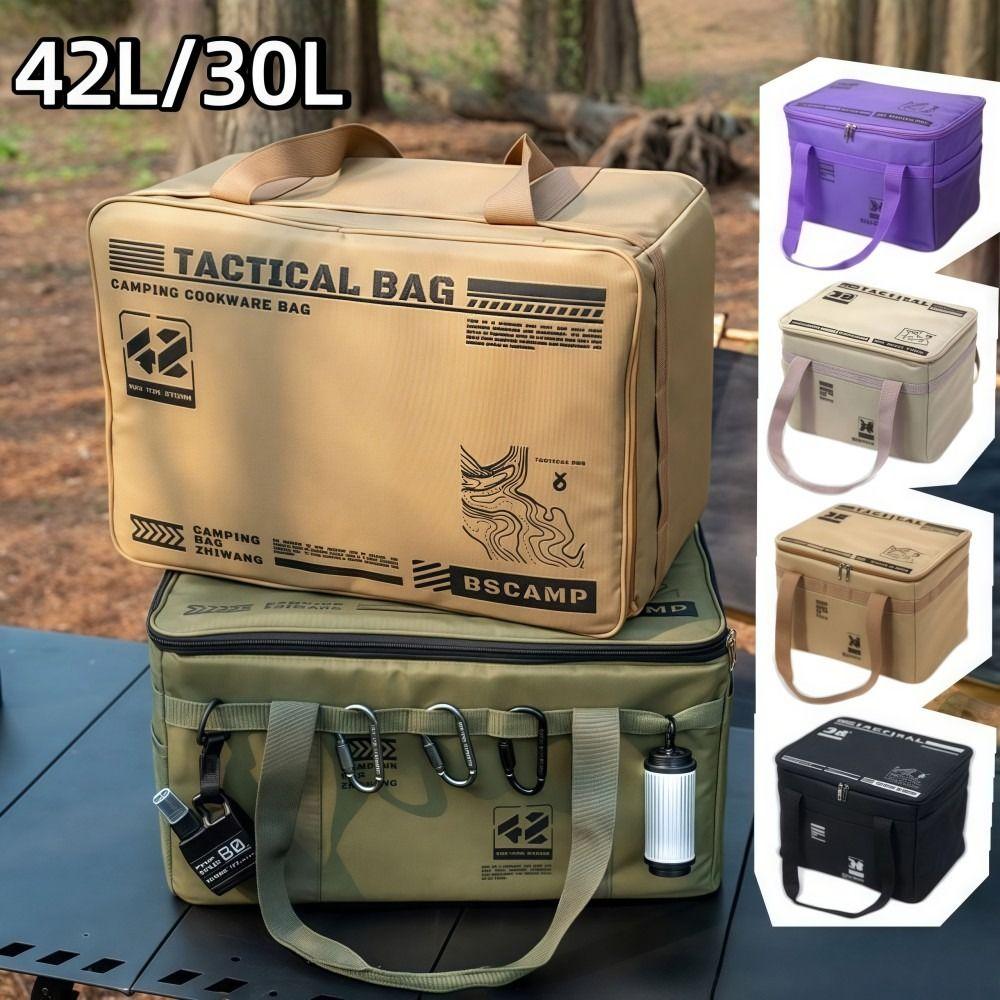 Foldable Picnic Storage Bag 42L/30L Trunk Storage Bag Thickened Camping Storage Bag  Outdoor