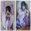Genshin Impact Cos Costume God Of Thunder Barzhen Thunder General Shadow Warrior Cosplay Game Animation Kimono Female Shadow COS