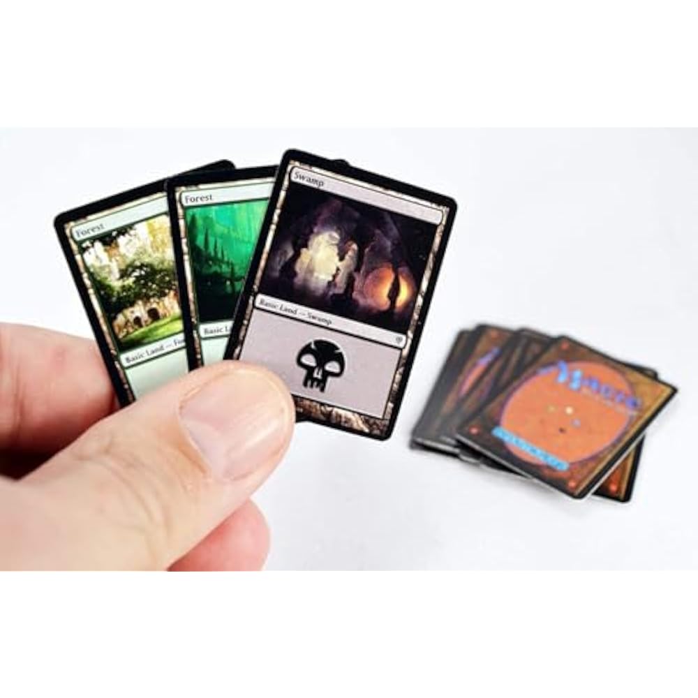 The world's smallest Magic: The Gathering limited collector set. Ajani vs. Nicole Bolas and Jace ...