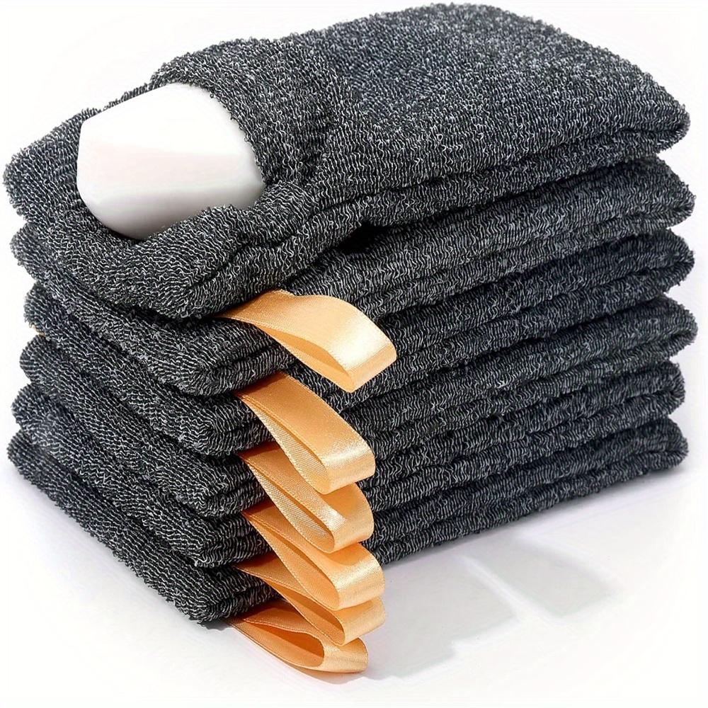 

Gray Foam Soap Pouches - Rectangular Mesh Exfoliating Soap Bags for Shower or Bath, Durable & Absorbent Foam Protector 1Pieces