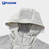 FILA FUSION Women's Colorblock Hooded Woven Jacket