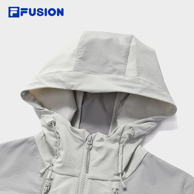 FILA FUSION Women's Colorblock Hooded Woven Jacket