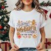 Women's Shirt It’s The Most Wonderful Time of The Year T Shirts Gingerbread Christmas Tee Festive Holiday Shirt Cookie Lover Top