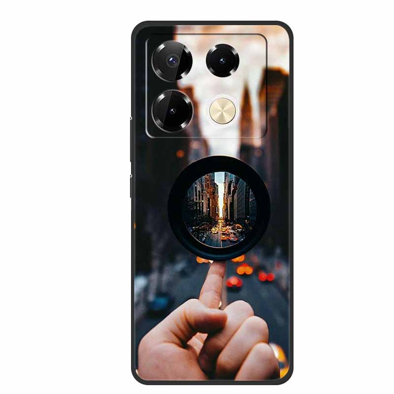Case For Infinix Note 40 Pro 4G TPU Soft Silicone Back Cover for Infinix Note40 Phone Cases X6850 X6853 Original Colorful Capa