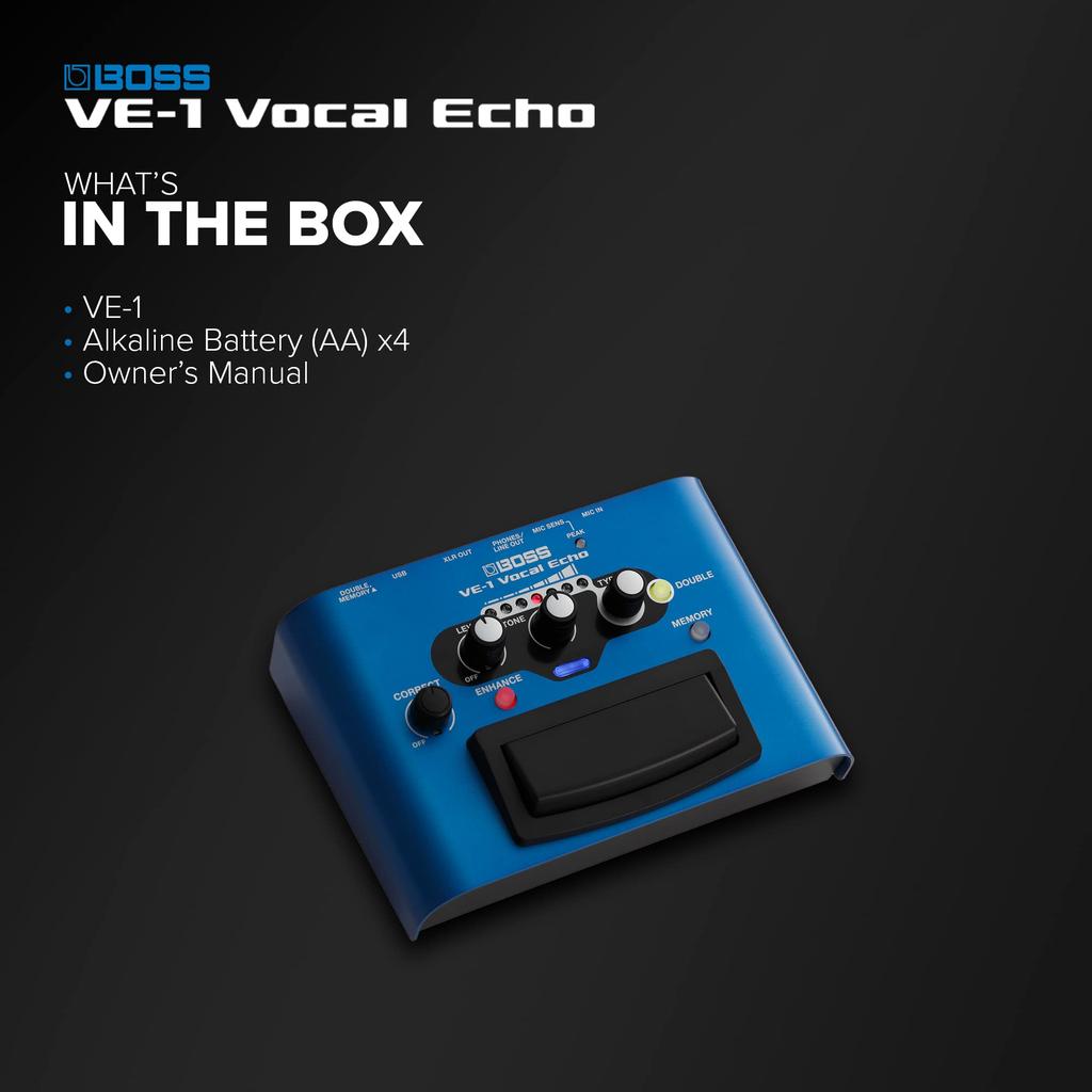 BOSS Vocal Echo VE-1