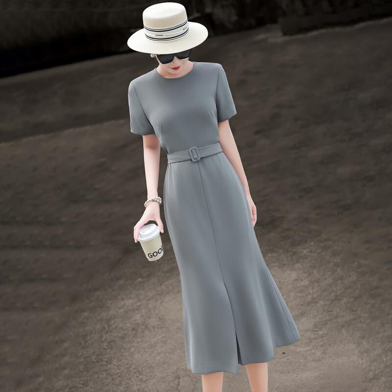 Lansere 2026 Summer Elegant Acetate Mermaid Dress M