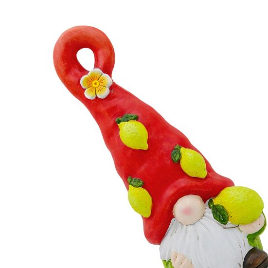 Small Ceramic Garden Statue Cute Girls Boys/Gnome/Pumpkin Fairies Sculptures for Outdoor Garden Yard Patio Lawn Decor