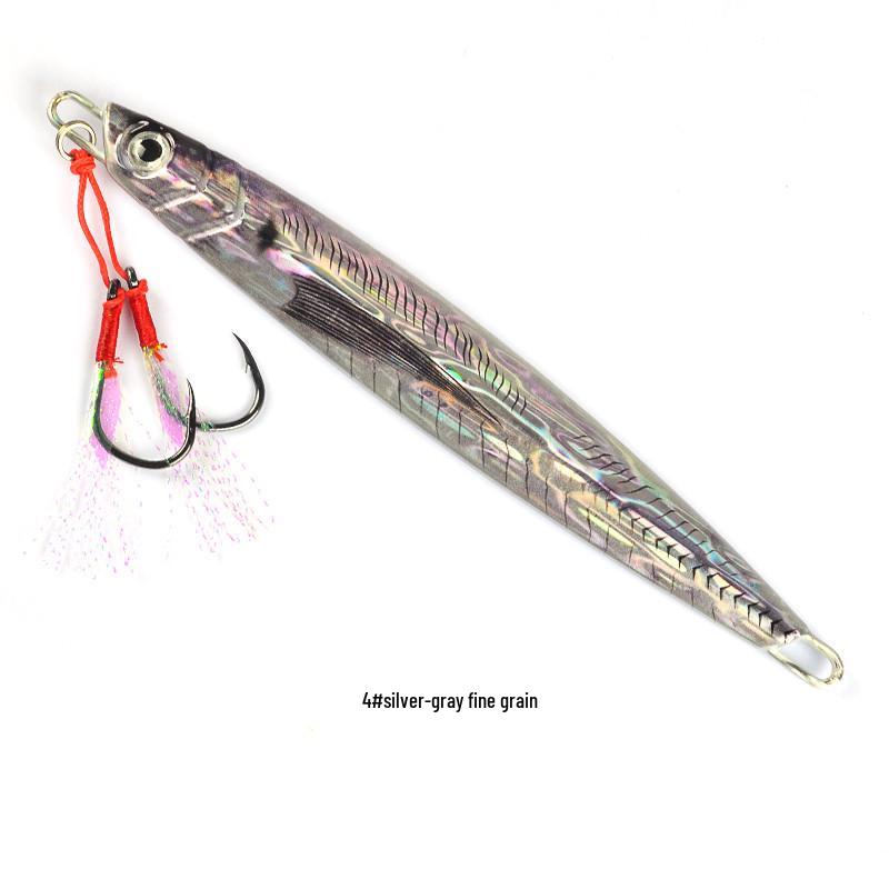 3D Printed Bionic Fish Lure - Iron Plate, Sea Fishing, Deep Sea, 60g & 120g Options