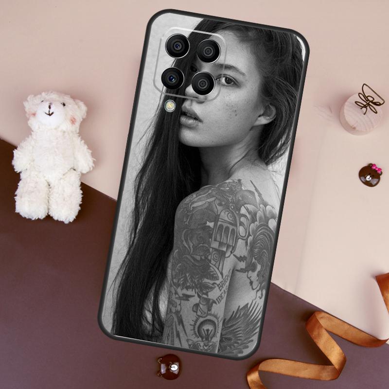 

Sexy Sleeve Tattoo Girl Case For Samsung Galaxy M11 M31 M21 M53 M13 M32 M52 M15 M35 M55 M14 M34 M54 M06 M16 M36 M56 Samsung M54