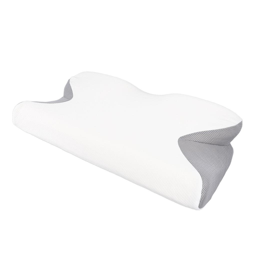 Cervical Pillow with Skin Friendly Pillowcase Ergonomic High Density Slow Rebound Memory Foam Neck S