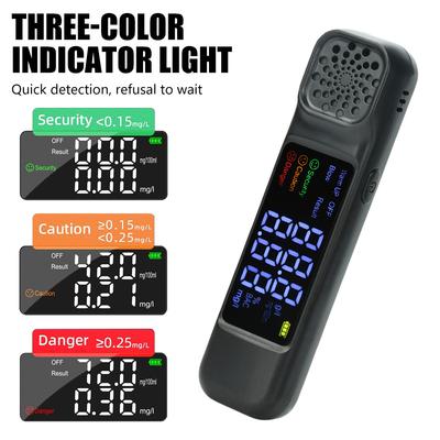Professional Home Alcohol Breathalyzer Non-Contacting Non-Contacting Breath Blow Tester 10s Quick Response Alkohol Sensor