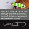 Fishing Barrel Swivels High Strength Rolling Ball Bearing Snaps Lure Connector Clip Saltwater or Freshwater Fishing