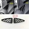 Steering Wheel / Gear Shift Panel / Water Cup Holder Cover Trim For Mazda CX-3 CX3 2016 - 2024 Carbon Fiber Accessories Interior