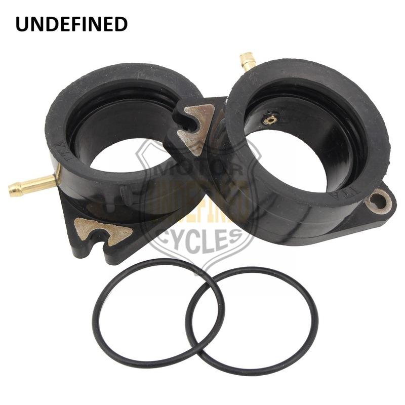 2pcs Motorcycle Carburetor Intake Manifold Adapter For YAMAHA XV700 XV750 XV920 Virago VIRAGO 1100 XV1100 XV 700 750 920 1000