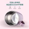 304 Stainless Steel Double-layer Insulation Water Cup for Children with Cover To Prevent Falling Creative Milk Mouth Cup