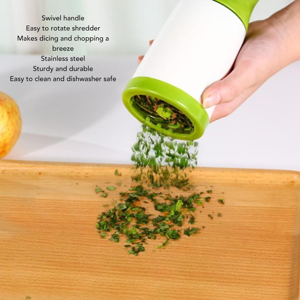 Manual Graters Grinder Swivel Handle  Multifunctional Double Blade Stainless Steel Spices  for Kitchen Accessories