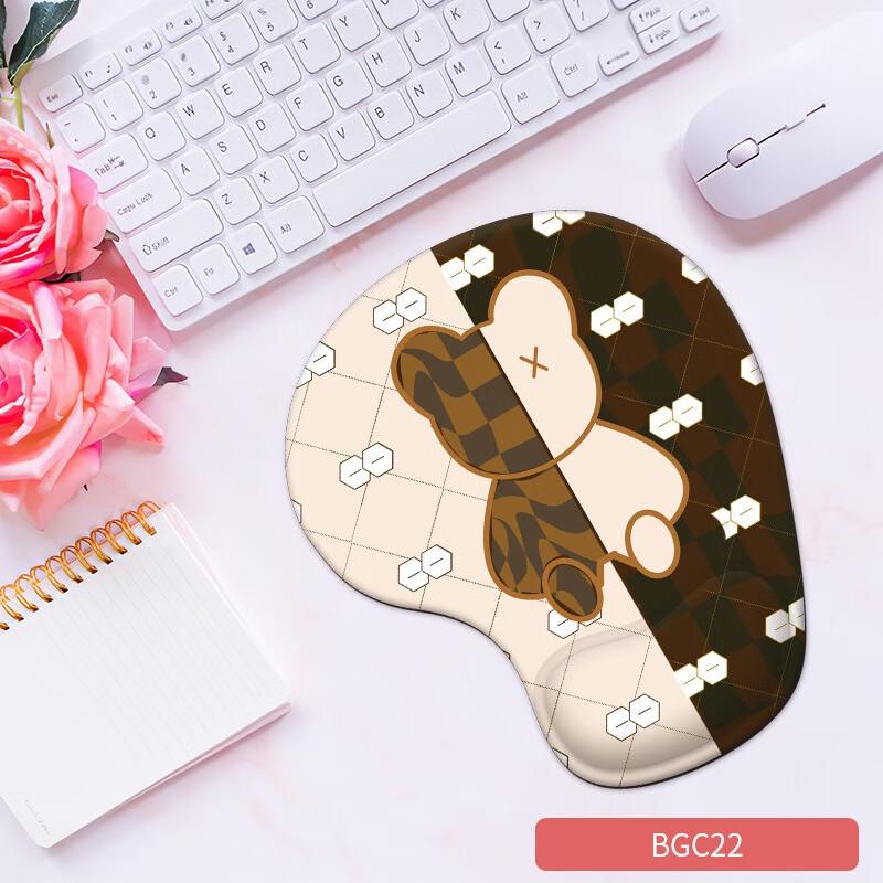 Ergonomic Silicone Wrist Rest Pad Set