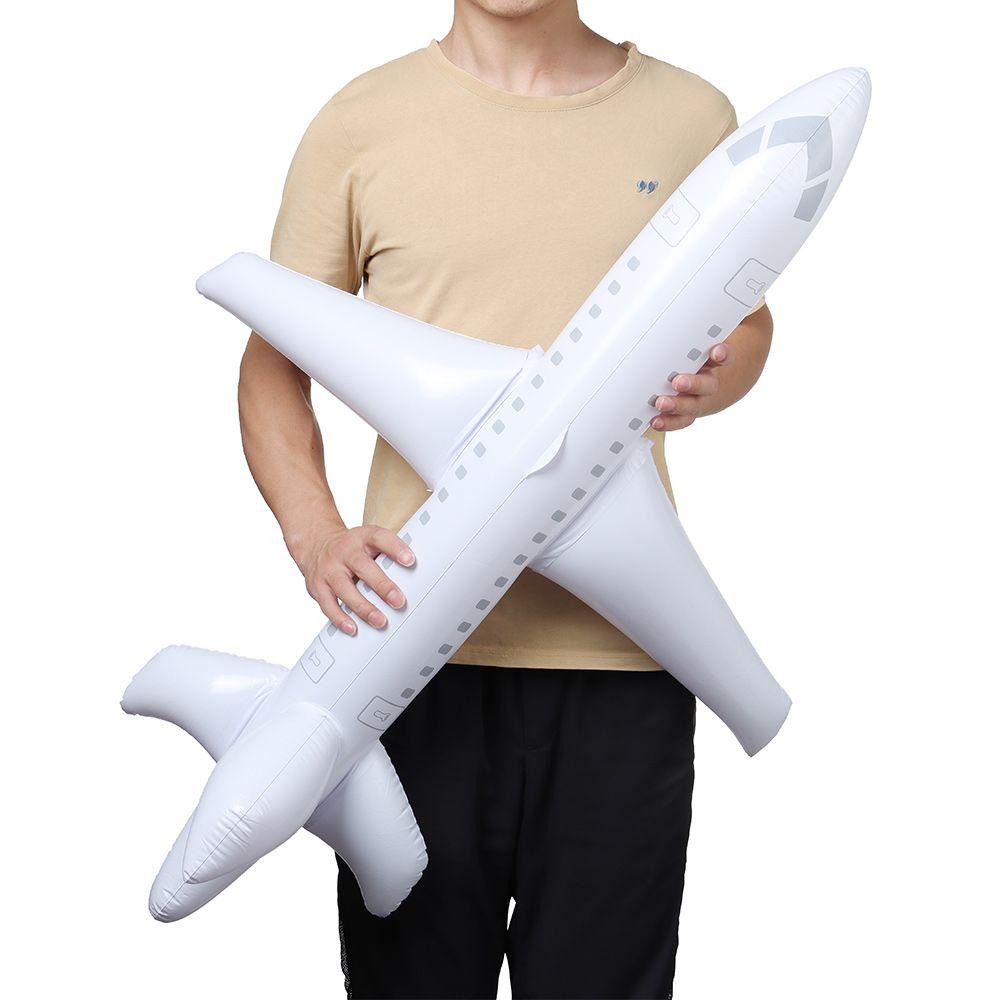 100cm PVC Kid Birthday Gift Classic Toy Cartoon Plane Inflatable Airliner Aircraft Planes Toys