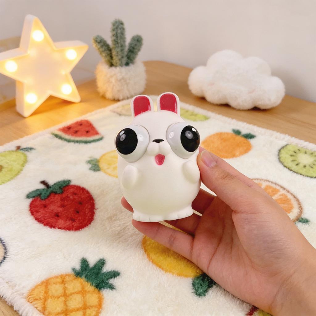 Staring Animal Stress-Relieving Ball, Soft Rubber Bubble, Suitable For Children's Gifts.