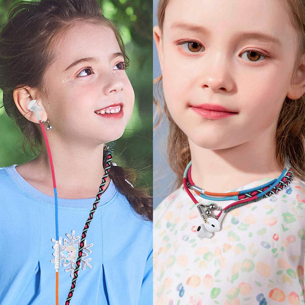 URIZONS 3.5mm Wired Earphones with Mic, Adjustable Volume, and Stylish Bracelet Design Model GM-MZF02-7#