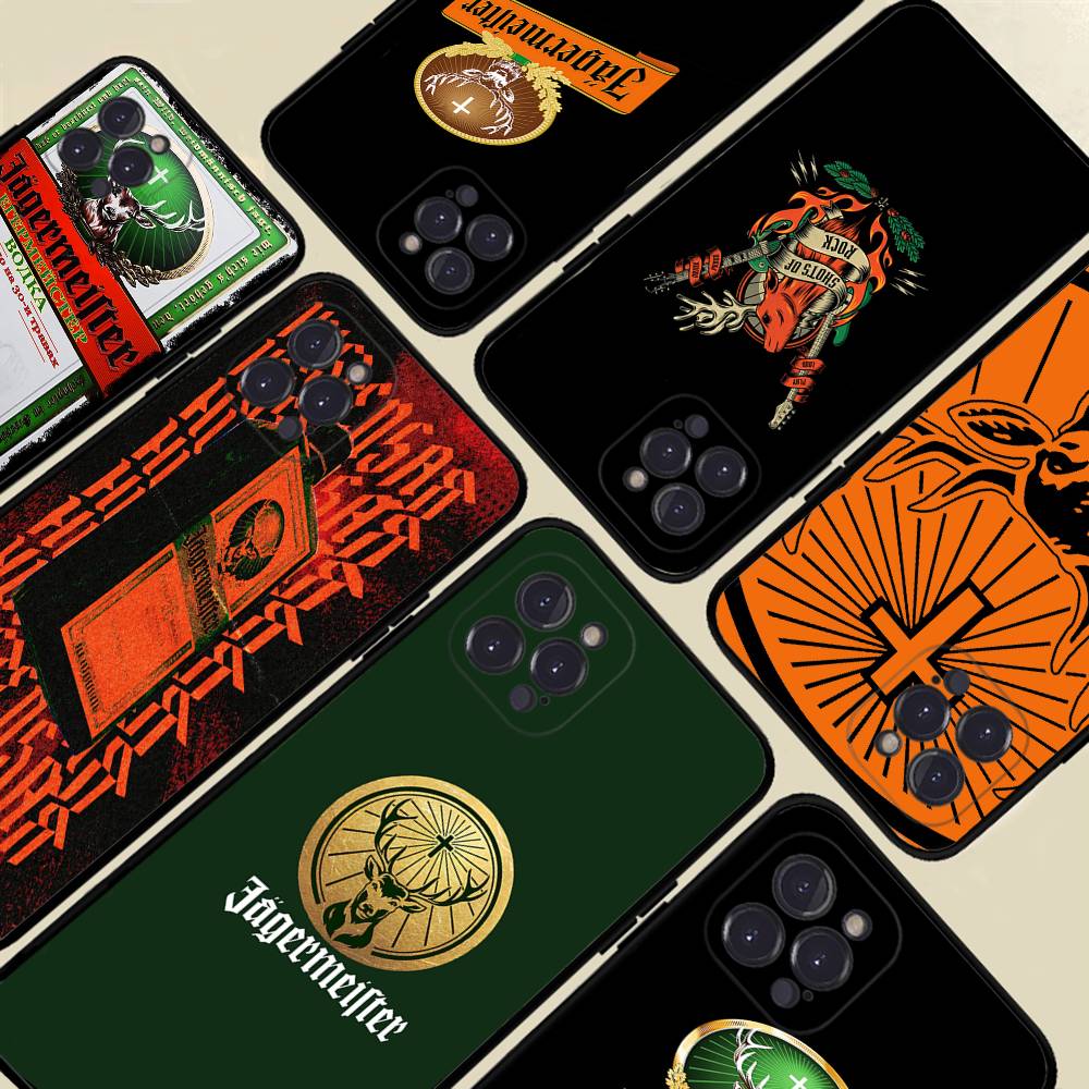 Hi J-Jagermeister Logo Phone Case For IPhone 16 17 Air 15 14 13 12 11 Pro Max 16E Plus Fundas