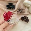 The Little Mermaid 2024 High-End Acetate Claw Clip for Women - Small Spring/Summer Hairpin Accessory
