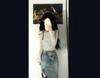 Women's High Waist Retro Distressed Denim Fishtail Skirt
